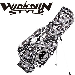 EBEBX^C }`ACR X^hobO CB-151 BK ubN 2025N X}C LfBobO  WINWIN STYLE MULTI ICON STAND Caddy Golf Bag