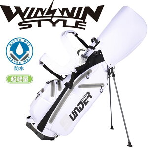EBEBX^C 9UNDER WATER PROOF LIGHT WEIGHT X^hobO CB-171 WH zCg 2025 y h LfBobO WINWIN STYLE STAND Caddy Golf Bag