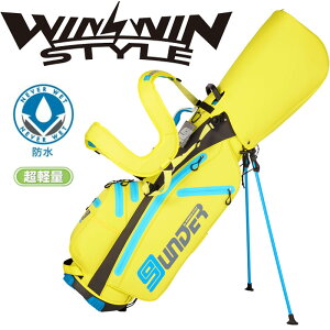 EBEBX^C 9UNDER WATER PROOF LIGHT WEIGHT X^hobO CB-172 YW CG[ 2025 y h LfBobO WINWIN STYLE STAND Caddy Golf Bag
