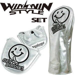 EBEBX^C Qbgo[fB[ Vo[ wbhJo[Zbg hCo[p HC-414 p^[ }bgp PCM-415 WINWIN STYLE GET BIRDIE HEAD COVER SET