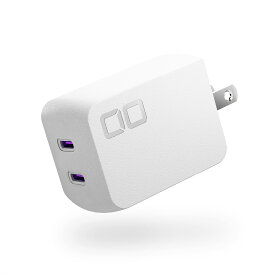 CIO NovaPort DUO2 65W USB-C 2ポート PD 充電器 [世界最小級 NovaIntelligence NovaEngine搭載] 67W 急速充電器 ACアダプター type-c ノートPC Macbook iPhone 15 Android Galaxy iPad向け