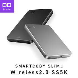 CIO 半固体 電池 Qi2 MagSafe対応 5000mAh モバイルバッテリー 発熱抑制優先 超薄型 8.7mm マグネット ワイヤレス充電 軽量 小型 USB-C PD 20W iPhone 17 / 16 / 15 / 14 / 13 / 12 / Air Pixel10 SMARTCOBY SLIM 2 Wireless 2.0 SS5K モバイルバッテリー magsafe