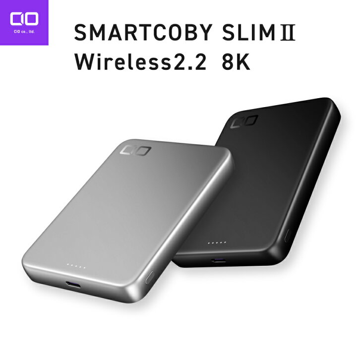 楽天市場】CIO Qi2.2モバイルバッテリー 超薄型 [約12mm] MagSafe対応 