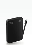 【お買い物マラソン】CIO モバイルバッテリー 半固体電池 小型 軽量 Qi2.2 ワイヤレス充電 ＆ ケーブル内…