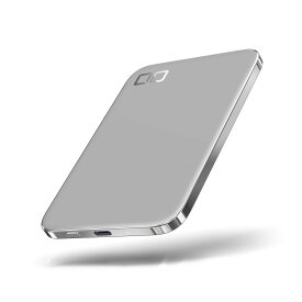 CIO 超薄型モバイルバッテリー [4.98mm] MagSafe対応（マグセーフ）Qiワイヤレス充電 7.5W 3000mAh 軽量 [約82g] Find My対応 なくしもの防止 SMARTCOBY ULTRA SLIM 3K iPhone 12 / 13 / 14 / 15 / 16 / 17 / Airシリーズ対応