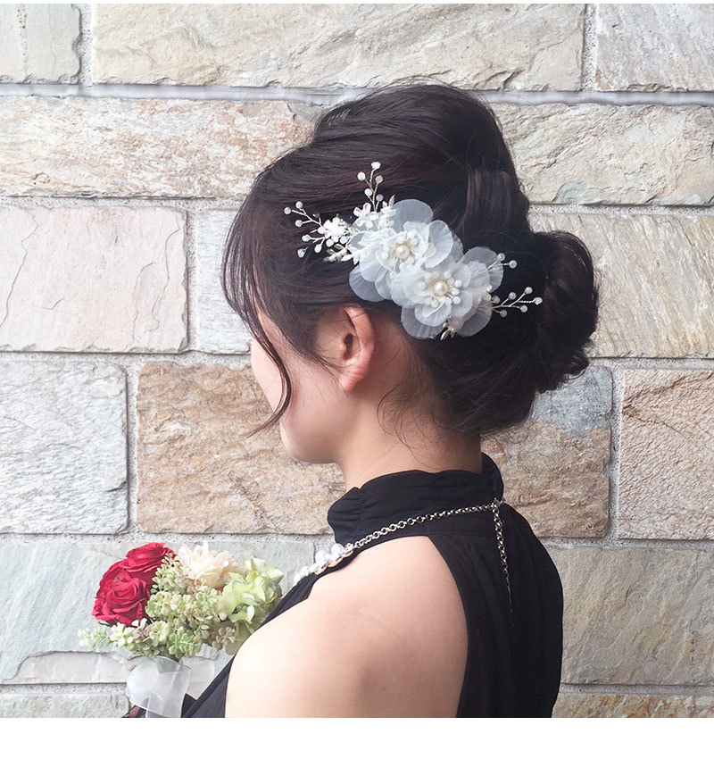 Gジルコニアティアラ☆ウェディングヘアアクセサリー ヘッドドレス髪飾りブライダル