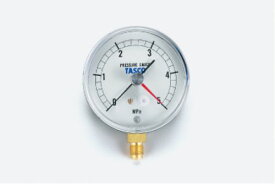 イチネンタスコ TASCO TA148AF-250 75φ圧力計(5.0Mpa設置針式)
