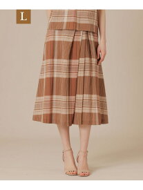 【SALE／30%OFF】【L】ブライトチェックスカート MACKINTOSH LONDON マッキントッシュ ロンドン スカート その他のスカート グリーン ベージュ【RBA_E】【送料無料】[Rakuten Fashion]