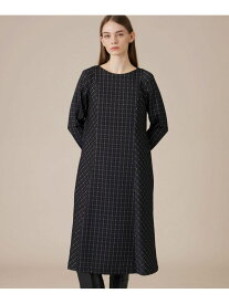 【SALE／39%OFF】プリントチェックワンピース MACKINTOSH LONDON マッキントッシュ ロンドン ワンピース・ドレス ワンピース ブラウン ブラック【RBA_E】【送料無料】[Rakuten Fashion]