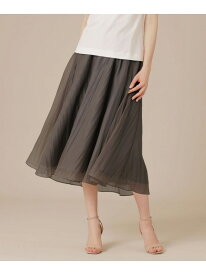 【SALE／30%OFF】エアリーリンクルスカート MACKINTOSH LONDON マッキントッシュ ロンドン スカート ロング・マキシスカート ベージュ ブラック【RBA_E】【送料無料】[Rakuten Fashion]