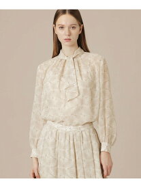 【SALE／41%OFF】ドローイングバスケットブラウス MACKINTOSH LONDON マッキントッシュ ロンドン トップス シャツ・ブラウス ベージュ ネイビー【RBA_E】【送料無料】[Rakuten Fashion]