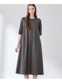 【The Essential Collection】プレーティング天竺ワンピース MACKINTOSH LONDON マッキントッシュ ロンドン ワンピース・ドレス ワンピース グレー パープル【送料無料】[Rakuten Fashion]