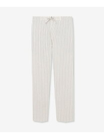 リネンストレッチ ストライプパンツ MACKINTOSH LONDON マッキントッシュ ロンドン パンツ その他のパンツ ホワイト【送料無料】[Rakuten Fashion]
