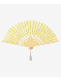 【婦人画報4月号掲載】【BIBURY FLOWER】バイブリーフラワー扇子 MACKINTOSH LONDON マッキントッシュ ロンドン ファッション雑貨 その他のファッション雑貨 ネイビー ブルー イエロー【送料無料】[Rakuten Fashion]