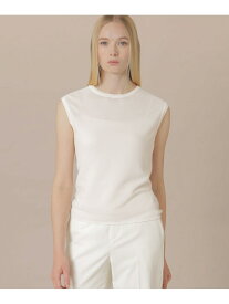 【SALE／21%OFF】【eclat5月号掲載】【婦人画報4月号掲載】ガーターホールガーメントニットプルオーバー MACKINTOSH LONDON マッキントッシュ ロンドン トップス ニット ホワイト ブラック ブルー【RBA_E】【送料無料】[Rakuten Fashion]