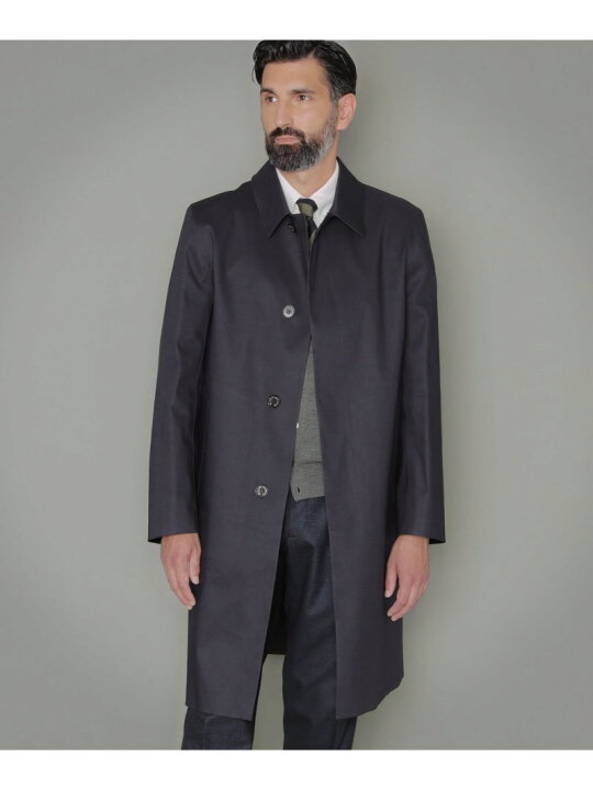 楽天市場】【MACKINTOSH】【NEW DUNKELD】ゴム引きステンカラーコート 