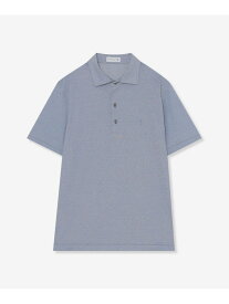 【SALE／27%OFF】【WEB・一部店舗限定】コットンCOOLMAX鹿の子ポロシャツ MACKINTOSH LONDON マッキントッシュ ロンドン トップス ポロシャツ ネイビー ブルー グリーン【RBA_E】【送料無料】[Rakuten Fashion]
