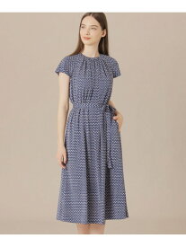 【SALE／25%OFF】【WEB・一部店舗限定】レードルプリントワンピース MACKINTOSH LONDON マッキントッシュ ロンドン ワンピース・ドレス ワンピース ホワイト ブルー【RBA_E】【送料無料】[Rakuten Fashion]