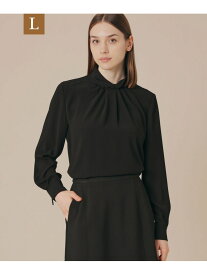 【SALE／30%OFF】【L】バックサテンジョーゼットブラウス MACKINTOSH LONDON　(L Size) マッキントッシュ ロンドン トップス その他のトップス ブラック ホワイト【RBA_E】【送料無料】[Rakuten Fashion]