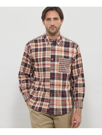 ハウスチェッククレイジーパターンレギュラーカラーシャツ MACKINTOSH LONDON マッキントッシュ ロンドン トップス シャツ・ブラウス ベージュ【送料無料】[Rakuten Fashion]