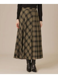 ウォッシャブルウールビエラスカート MACKINTOSH LONDON マッキントッシュ ロンドン スカート ロング・マキシスカート ブラック ベージュ グリーン【送料無料】[Rakuten Fashion]