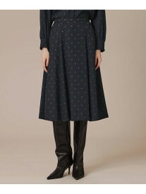 Mドットプリントスカート MACKINTOSH LONDON マッキントッシュ ロンドン スカート ロング・マキシスカート ベージュ ブラック【送料無料】[Rakuten Fashion]