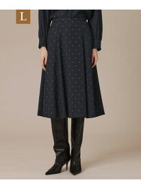 【L】Mドットプリントスカート MACKINTOSH LONDON　(L Size) マッキントッシュ ロンドン スカート その他のスカート ブラック【送料無料】[Rakuten Fashion]