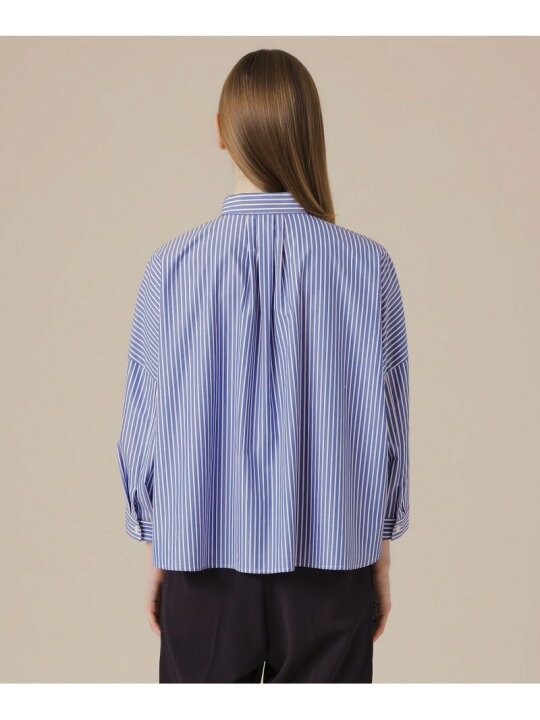 楽天市場】【SALE／30%OFF】コットンストライプドルマンシャツ 