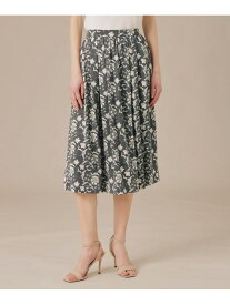 【SALE／23%OFF】【BIBURY FLOWER】トーナルバイブリーフラワージャージスカート MACKINTOSH LONDON マッキントッシュ ロンドン スカート ロング・マキシスカート ネイビー グレー【RBA_E】【送料無料】[Rakuten Fashion]