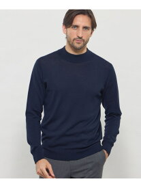 14ゲージウォッシャブルウールモックネックニット MACKINTOSH LONDON マッキントッシュ ロンドン トップス ニット ブラウン ブラック ネイビー【送料無料】[Rakuten Fashion]