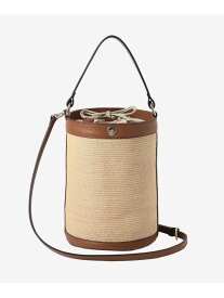 【eclat5月号掲載】ラフィアブレードバケットバッグ MACKINTOSH LONDON マッキントッシュ ロンドン バッグ ショルダーバッグ ベージュ【送料無料】[Rakuten Fashion]