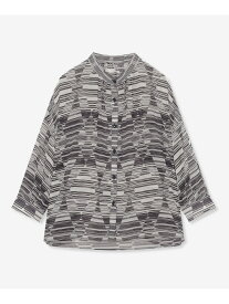 【SALE／30%OFF】【L】ダイヤボーダープリントブラウス MACKINTOSH LONDON　(L Size) マッキントッシュ ロンドン トップス その他のトップス ブラック【RBA_E】【送料無料】[Rakuten Fashion]