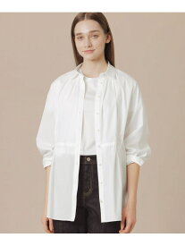 【SALE／30%OFF】コットンナイロンストレッチブラウス MACKINTOSH LONDON マッキントッシュ ロンドン トップス シャツ・ブラウス ホワイト ブルー【RBA_E】【送料無料】[Rakuten Fashion]