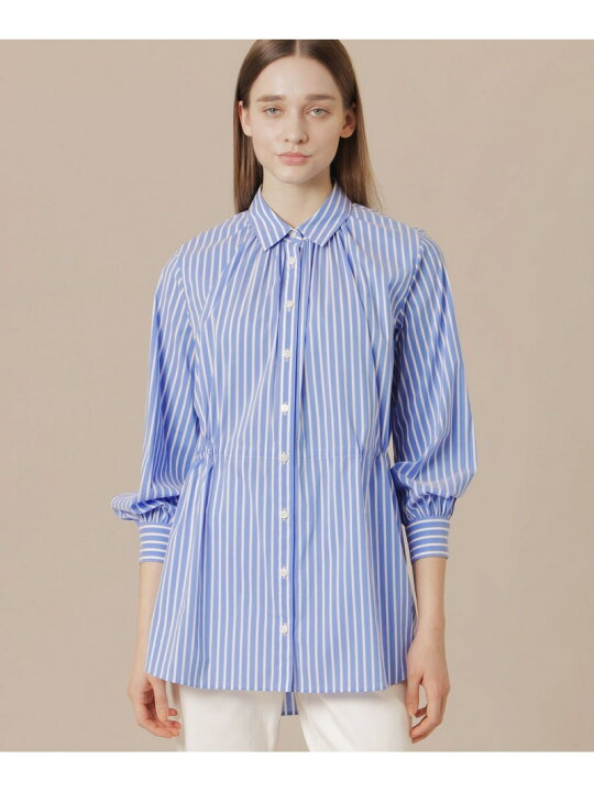 楽天市場】【SALE／30%OFF】コットンナイロンストレッチブラウス 