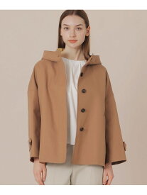 【SALE／25%OFF】【婦人画報掲載】【ROSLEY/ロズリー】コットンチェックダブルクロスフーデットコート MACKINTOSH LONDON マッキントッシュ ロンドン ジャケット・アウター その他のジャケット・アウター ベージュ ブルー【RBA_E】【送料無料】[Rakuten Fashion]