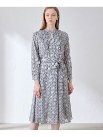 【ANDREW/アンドリュー】バイカラーアンドリュープリントワンピース MACKINTOSH LONDON マッキントッシュ ロンドン ワンピース・ドレス ワンピース ブルー ベージュ【送料無料】[Rakuten Fashion]