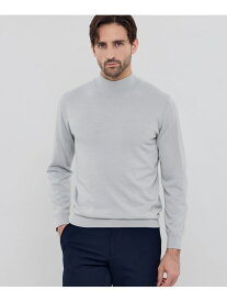 ウールプラックスホールガーメントモックネックニット MACKINTOSH LONDON マッキントッシュ ロンドン トップス ニット グレー ベージュ ブラック【送料無料】[Rakuten Fashion]