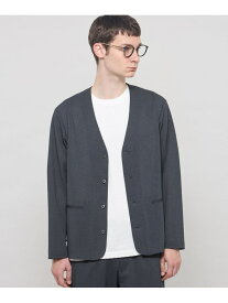 【ICE JET】セットアップノーカラージャケット MACKINTOSH LONDON マッキントッシュ ロンドン ジャケット・アウター ブルゾン・ジャンパー グレー ネイビー【送料無料】[Rakuten Fashion]