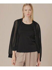 【SALE／25%OFF】シアージャカードカーディガン MACKINTOSH LONDON マッキントッシュ ロンドン トップス ニット ブラック グレー ベージュ【RBA_E】【送料無料】[Rakuten Fashion]