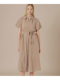 コットンポリエステルワンピース MACKINTOSH LONDON マッキントッシュ ロンドン ワンピース・ドレス ワンピース ベージュ ブラック【送料無料】[Rakuten Fashion]