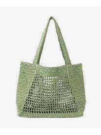 【SALE／21%OFF】【eclat5月号掲載】クロシェ編トートバッグ MACKINTOSH LONDON マッキントッシュ ロンドン バッグ トートバッグ グリーン ブルー【RBA_E】【送料無料】[Rakuten Fashion]
