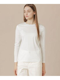 【SALE／21%OFF】【The Essential Collection】コットンスムース長袖Tシャツ MACKINTOSH LONDON マッキントッシュ ロンドン トップス カットソー・Tシャツ ベージュ ブラック ホワイト【RBA_E】【送料無料】[Rakuten Fashion]