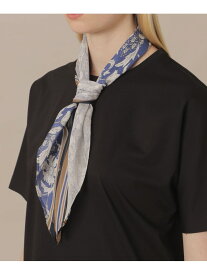 【婦人画報4月号掲載】【BIBURY FLOWER】バイブリーフラワーパネルスクエアスカーフ MACKINTOSH LONDON マッキントッシュ ロンドン ファッション雑貨 スカーフ・バンダナ ブルー イエロー【送料無料】[Rakuten Fashion]