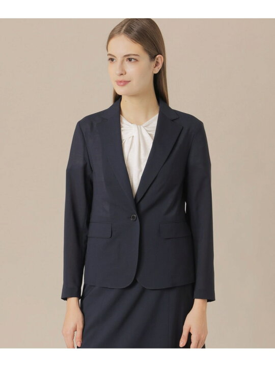 楽天市場】【SALE／22%OFF】ウォッシャブルウールブレンドジャケット 