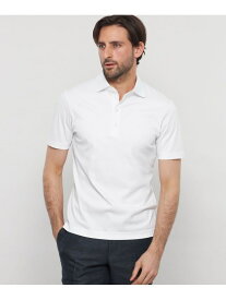 ハイスペックスムースドレスポロシャツ MACKINTOSH LONDON マッキントッシュ ロンドン トップス ポロシャツ ホワイト ネイビー【送料無料】[Rakuten Fashion]