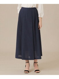 【SALE／24%OFF】【WEB・一部店舗限定】シアークレープスカート MACKINTOSH LONDON マッキントッシュ ロンドン スカート ロング・マキシスカート ネイビー【RBA_E】【送料無料】[Rakuten Fashion]