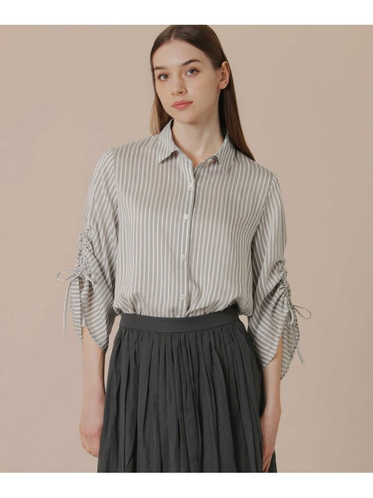 楽天市場】【SALE／30%OFF】レーヨンストライプブラウス MACKINTOSH 