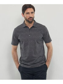 【SALE／50%OFF】【LEON掲載】ブライトンプリントポロシャツ MACKINTOSH LONDON マッキントッシュ ロンドン トップス ポロシャツ ブラウン ネイビー【RBA_E】【送料無料】[Rakuten Fashion]