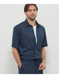 【ICE JET】セットアップ半袖オーバーシャツ MACKINTOSH LONDON マッキントッシュ ロンドン トップス シャツ・ブラウス ネイビー ベージュ【送料無料】[Rakuten Fashion]