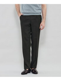【SALE／30%OFF】【Adjustable Fit】ドビー1プリーツスラックス MACKINTOSH LONDON マッキントッシュ ロンドン パンツ スラックス・ドレスパンツ グレー ブラック【RBA_E】【送料無料】[Rakuten Fashion]